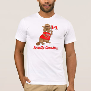 Proudly Canadian Beaver T-Shirt