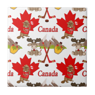 Proudly Canadian Beaver Tile