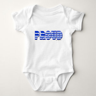 Proudly Greek Baby Bodysuit