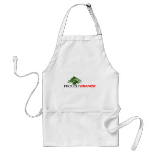 Proudly Lebanese, Lebanese And Proud - Lebanon Standard Apron