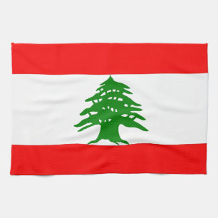 Proudly Lebanese - Proud To Be Lebanese - Lebanon Tea Towel