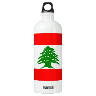 Proudly Lebanese - Proud To Be Lebanese - Lebanon Water Bottle