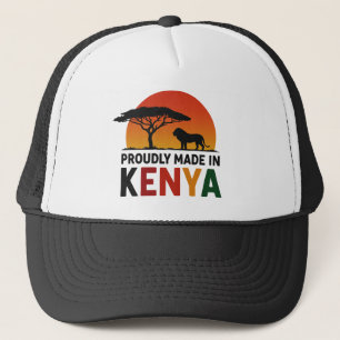 Proudly Made in Kenya African Safari Trucker Hat