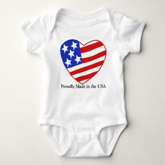 Proudly Made in the USA Baby Bodysuit