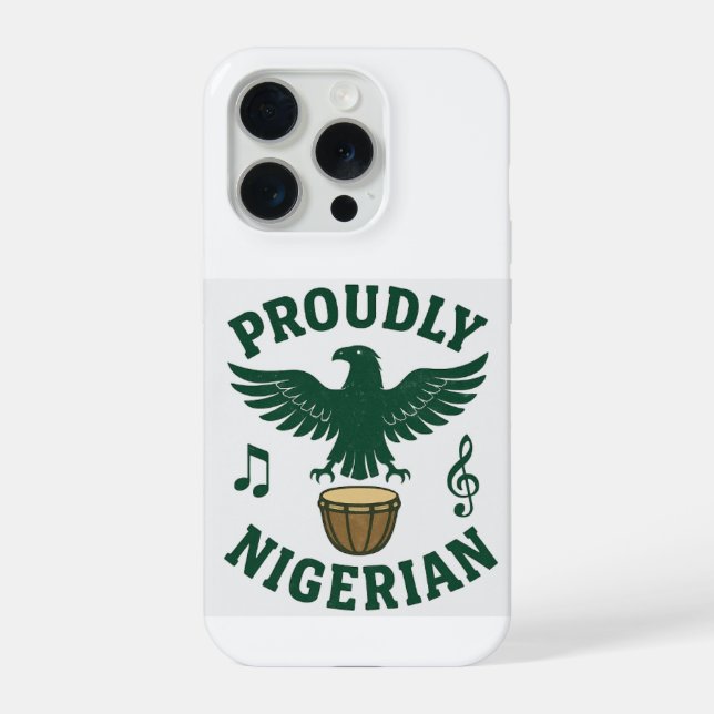 Proudly Nigerian Case – Bold. Strong. Unapologetic (Back)
