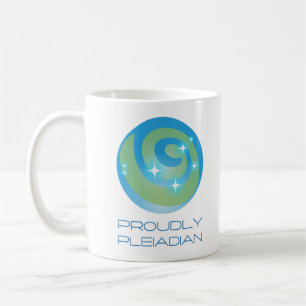 Proudly Pleiadian Mug   Custom Starseed Drinkware