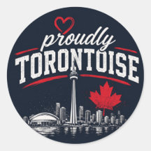 Proudly Torontoise Toronto Pride Sticker