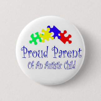 ProudParentPuzzleshirt 6 Cm Round Badge