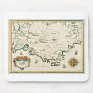 Provence Carte Mousepad