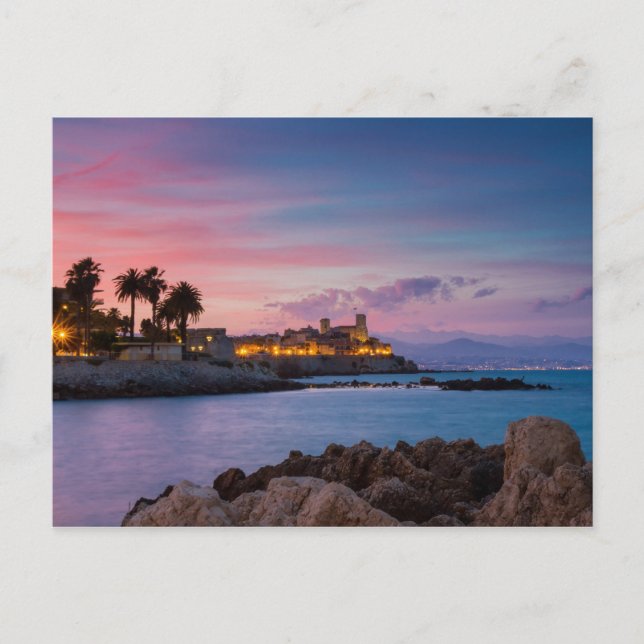 Provence - Castle of Antibes postcard (Front)