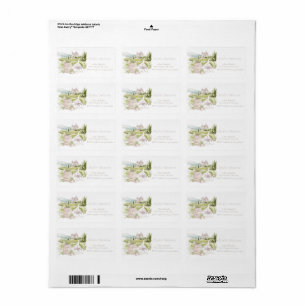 Provence Elegant Chateau French Country Bridal Label