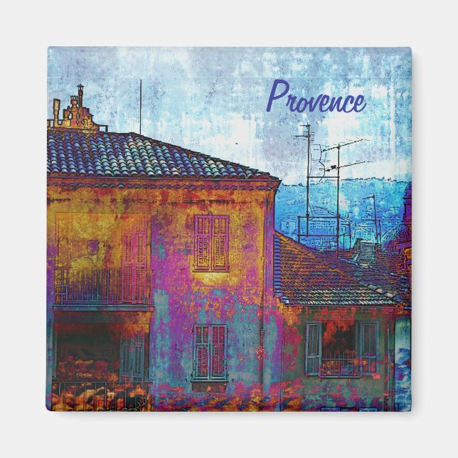 Provence evening magnet (Front)