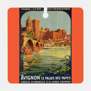 Provence France Postcard Ornament