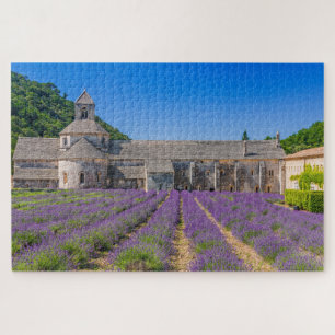 Provence, France.Senanque monastery. Jigsaw Puzzle
