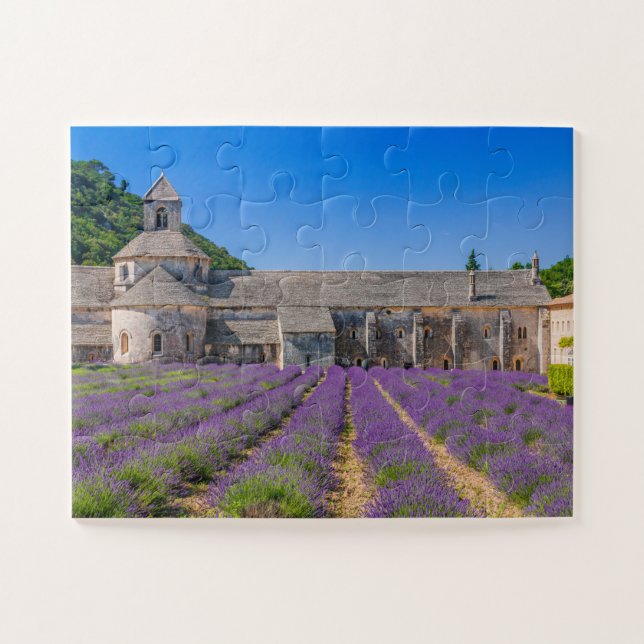 Provence, France.Senanque monastery. Jigsaw Puzzle (Horizontal)