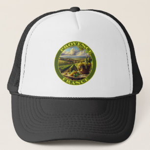 Provence France Wine Country Trucker Hat