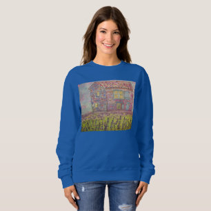 Provence House and Lavender Fields Sweatshirt