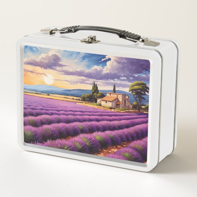 Provence Metal Lunch Box (Front)