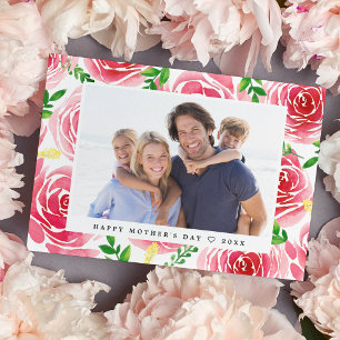 Provence Rose Mother's Day Photo Card