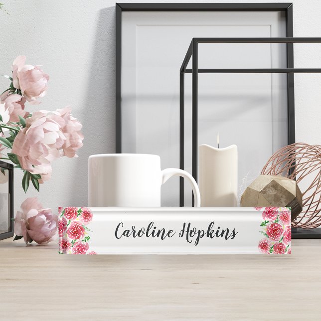 Provence Rose Nameplate (Creator Uploaded)