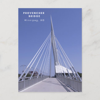 Provencher Bridge Holiday Postcard