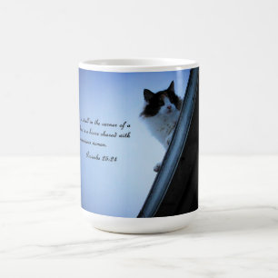 Proverb 25:24 Contentious Women Coffee Mug