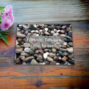 Proverb fortune favours the brave poster