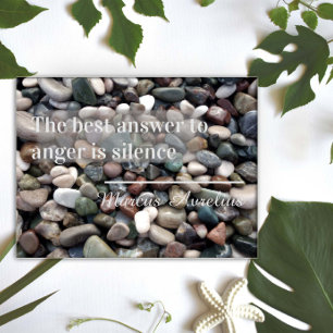 Proverb The best answer is silence  poster