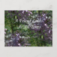 proverbs17-17 ~ Lilacs