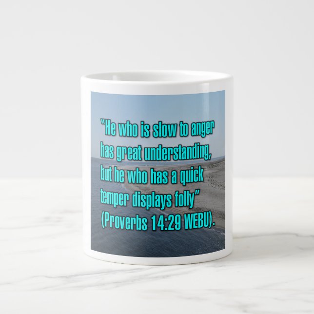 Proverbs 14:29 WEBU Mug (Front)