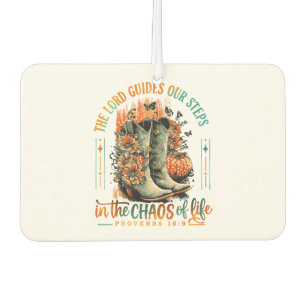 Proverbs 16:9  car air freshener