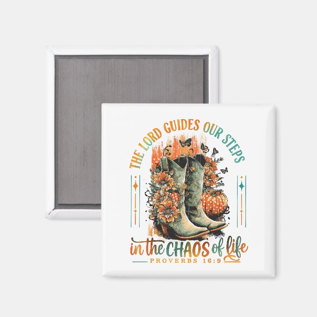 Proverbs 16:9  magnet (Front/Back)