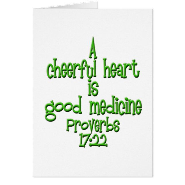 Proverbs 17:22 (Front)