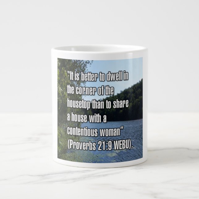Proverbs 21:9 WEBU Mug (Front)