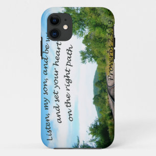 Proverbs 23:19 iPhone 11 case