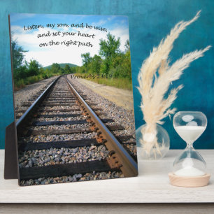 Proverbs 23:19 plaque