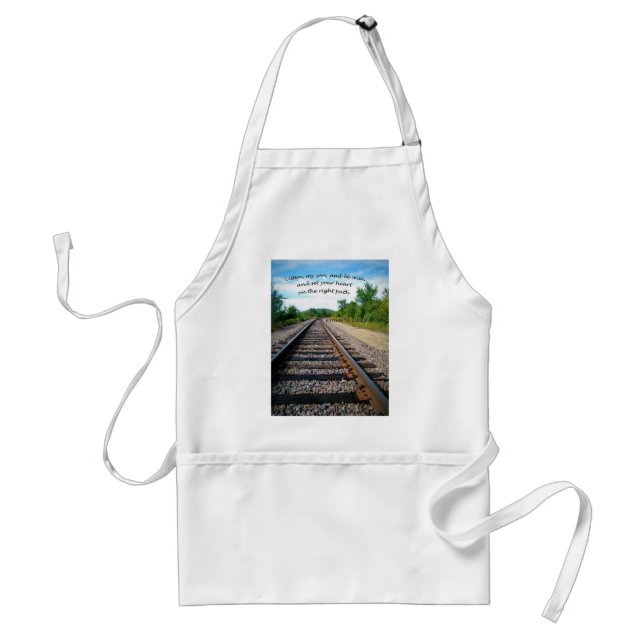 Proverbs 23:19 standard apron (Front)