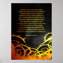 Proverbs 24:30-34 Bible Verse