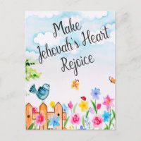 Proverbs 27:11 Make Jehovahs' heart rejoice 