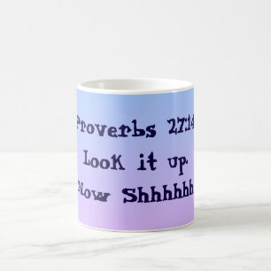 Proverbs 27:14 Mug Sunrise Colours