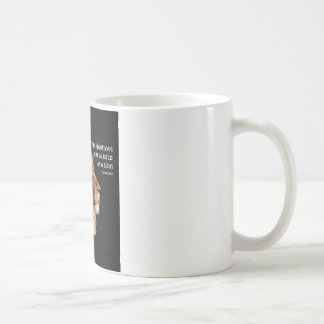 Proverbs 28:1 coffee mug