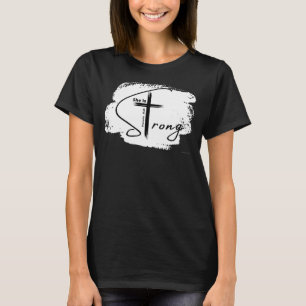 Proverbs 3125 She Is Strong Church Bible Jesus God T-Shirt