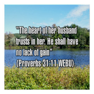 Proverbs 31:11 WEBU Poster