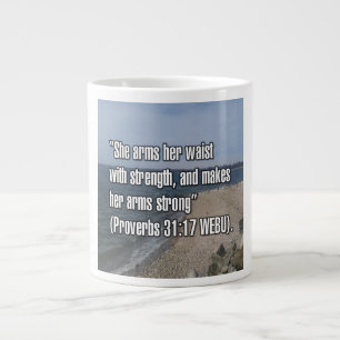 Proverbs 31:17 WEBU Mug