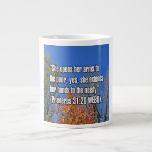 Proverbs 31:20 WEBU Mug