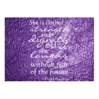 Proverbs 31:25 bible verse