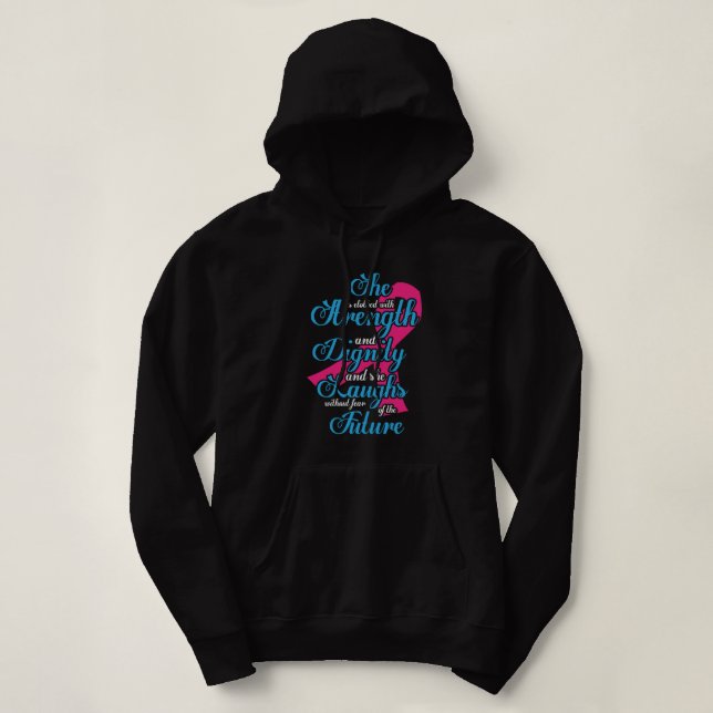 Proverbs 31:25 (FEARLESS) Hoodie (Design Front)