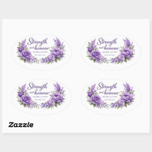 Proverbs 31:25 Sticker