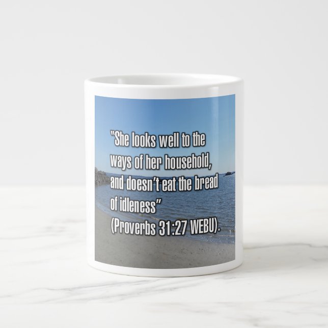 Proverbs 31:27 WEBU Mug (Front)