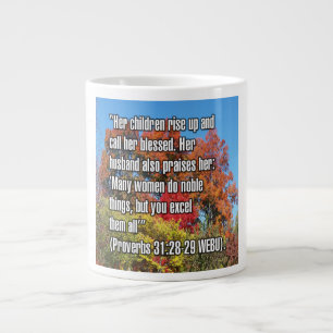 Proverbs 31:28–29 WEBU Mug